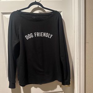 Dog Friendly Woman’s Sweatshirt